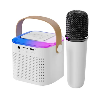 Mini Portable Hot Selling Karaoke Speakers Electronics 2023 hi-fi Speakers With Portable Hifi Sound Quality