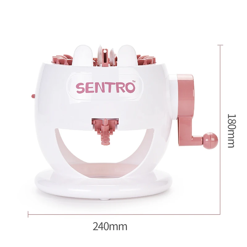 Sentro Smart Weaver Knitting Kit Machine 22 Needles Hand Shake DIY Wool Hat Knitting Machine Toy Girl House for Kids