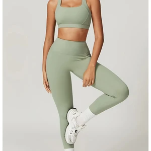 Factory Direct China Seamless Yoga Pants for Women With Anti-Slip High Waist and Squat-Proof Design