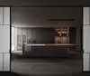 Encimera de 3m, mueble de suelo de 3m, mueble de pared de 1m