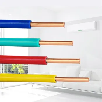 Pvc Single Core Rigid Conductor Solid Cable Wire 1.5mm 2.5mm 4mm 6mm House Electrical Cable