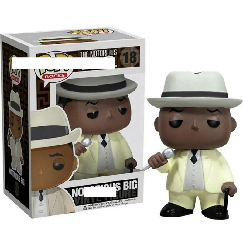 Wholesale THE NOTORIOUS B.I.G 18 FUNKO Collection Action Figures toys anime PVC wholesale doll chidren sing microphone crutch From m.alibaba.com