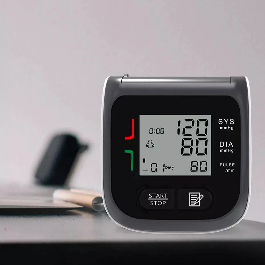 Automatic Wrist Blood Pressure Monitor for Household Use