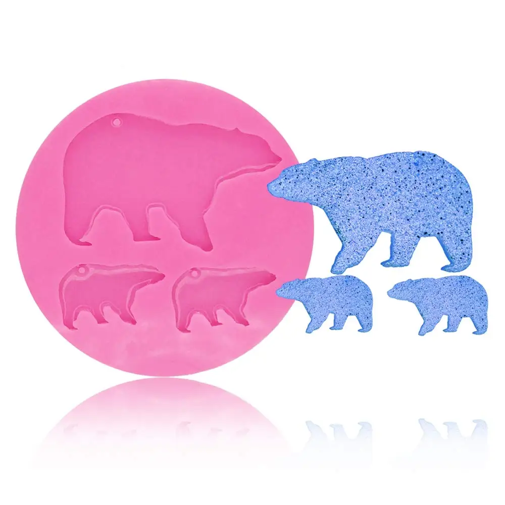 100 新款定制大象骆驼熊动物钥匙扣硅胶模具带钥匙孔diy树脂粘土模具 Buy 钥匙扣硅胶模具 硅胶模具环氧 钥匙圈树脂模product On