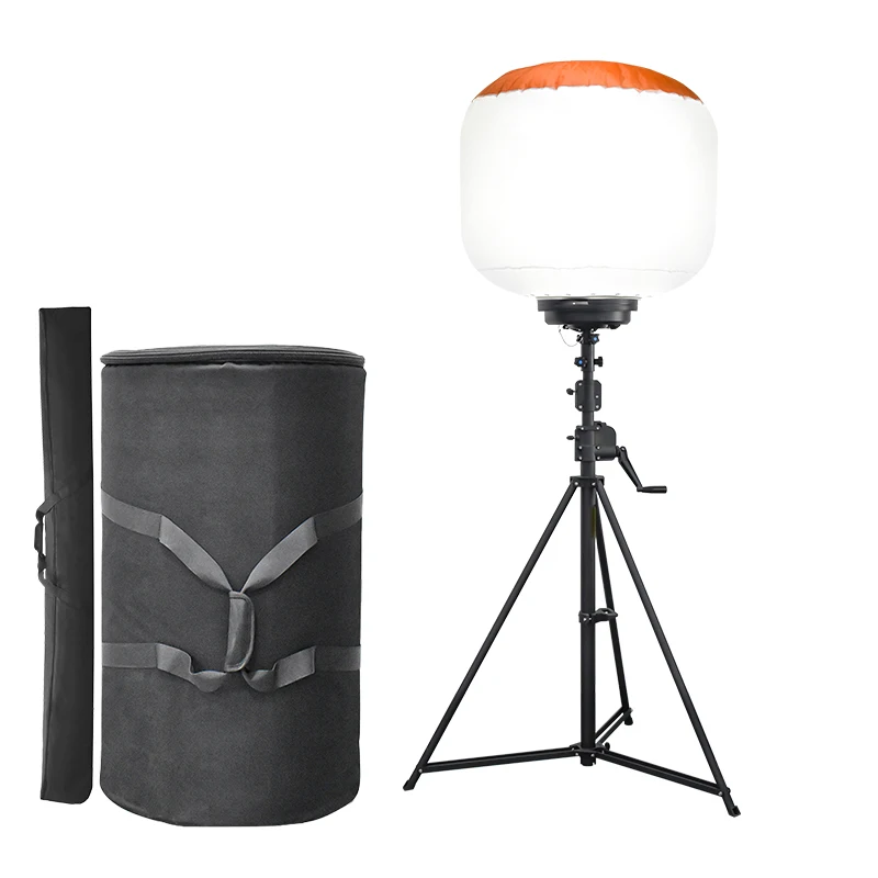 Lightweight LED Balloon Light with AC90-305V Input Voltage and 5-Year Warranty for Outdoor Construction Lighting