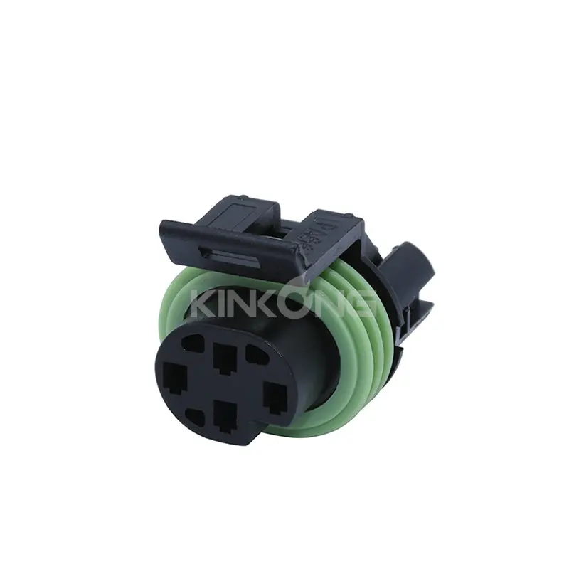 4 Way Female Black Pa66 Waterproof Oil Pressure Sending Unit Connector