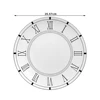 plato blanco de 10,5 pulgadas