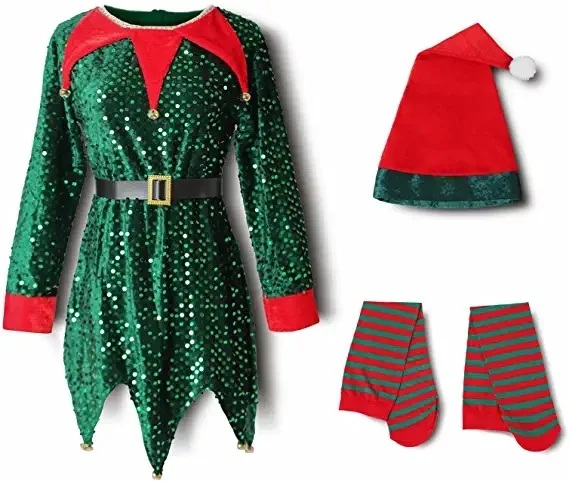 green emerald velvet dress 6 C10-7 Boutique Girl's Gown Green Plaid Christmas Santa Claus Dress  Amy  yu garments wholesale