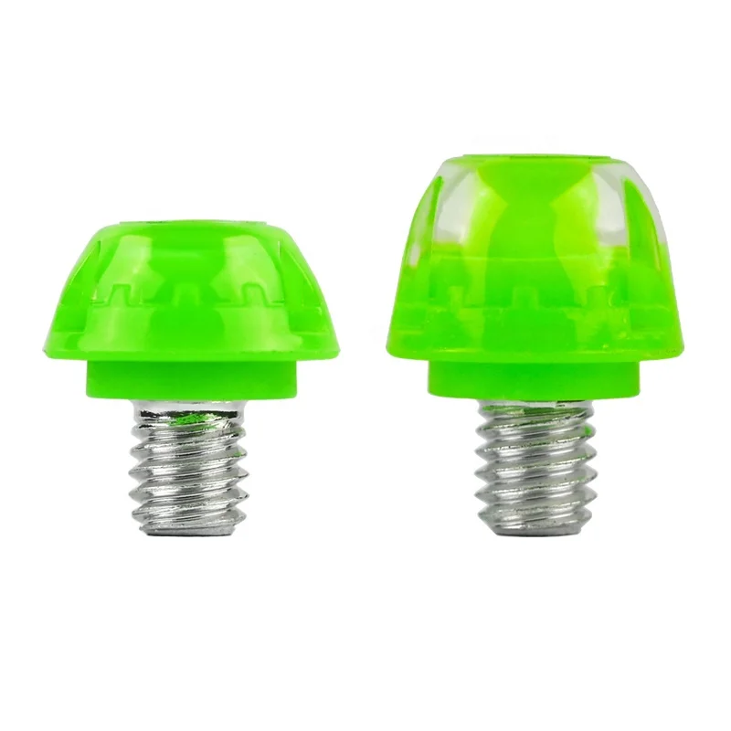 M6 Thread Tpu Football Studs 6-9mm In Green Oem/odm