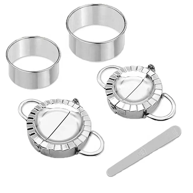 Amazon Hot Sale High Quality 5 Pcs Empanadas Press Mold Stainless Steel Dumpling Maker Set Buy Dumpling Maker Set Empanada Press Stainless Steel Dumpling Mold Set Product On Alibaba Com