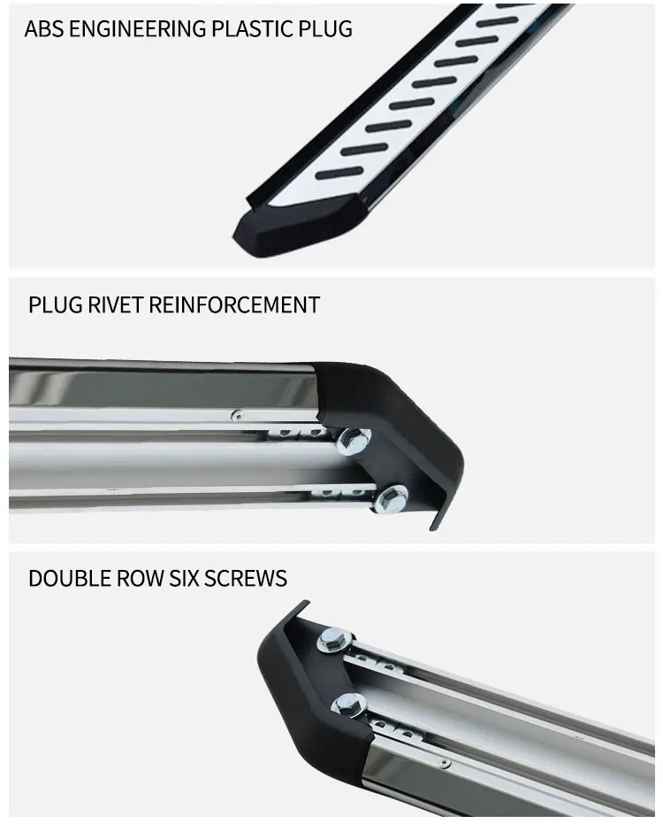 High Latest Quality Strong Weight Capacity SUV Car Pedal Accessories Straight Side Step for mg Rx5 supplier