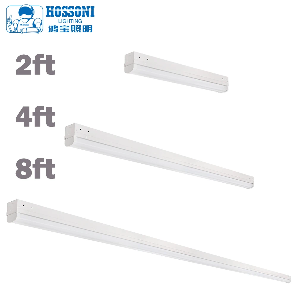 Economical Linear Strip Light - 2ft to 8ft Optical Lens