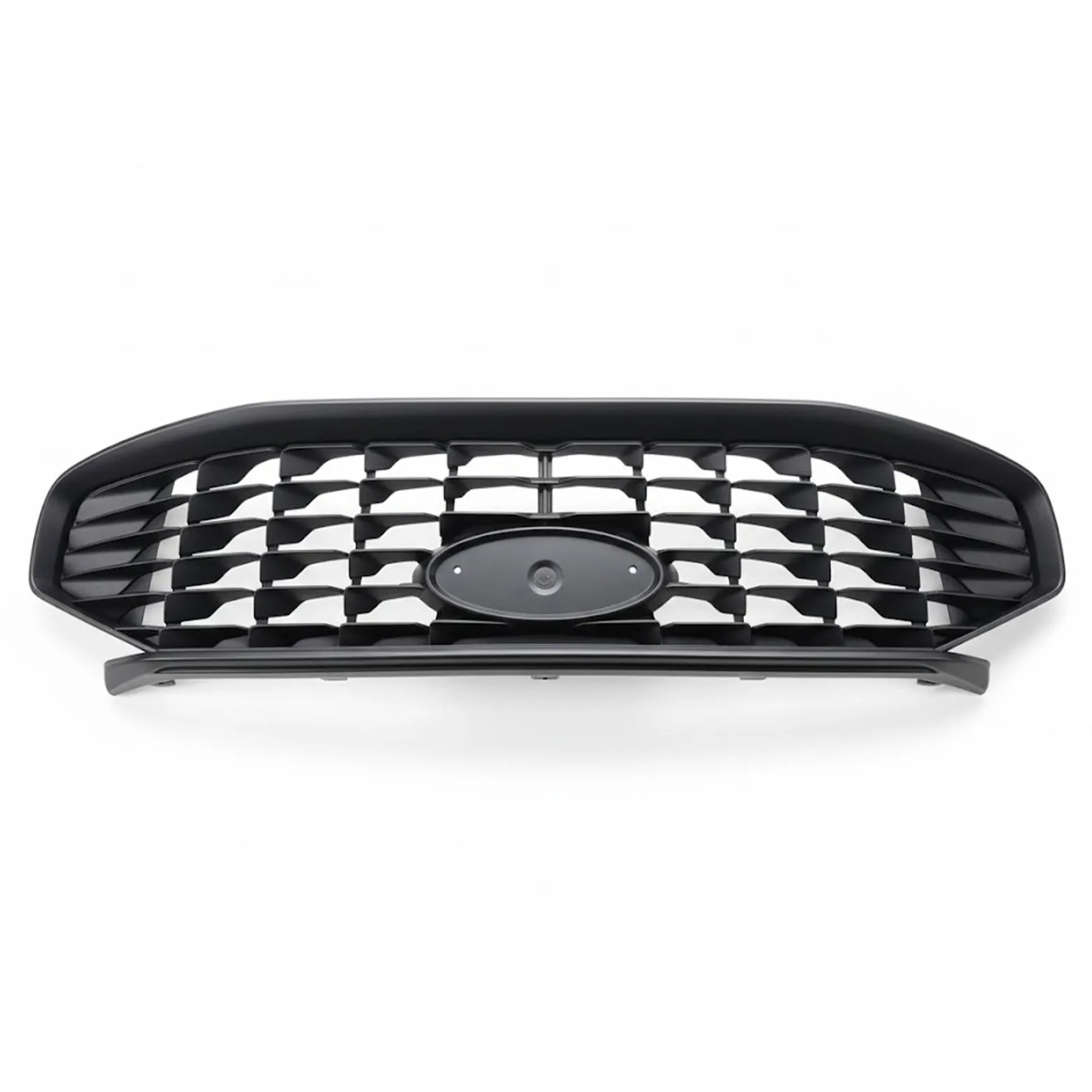 product gloss black honeycomb front upper grille for ford escape 2023 2024 2025 st line style mesh radiator grill with camera hole s5-5