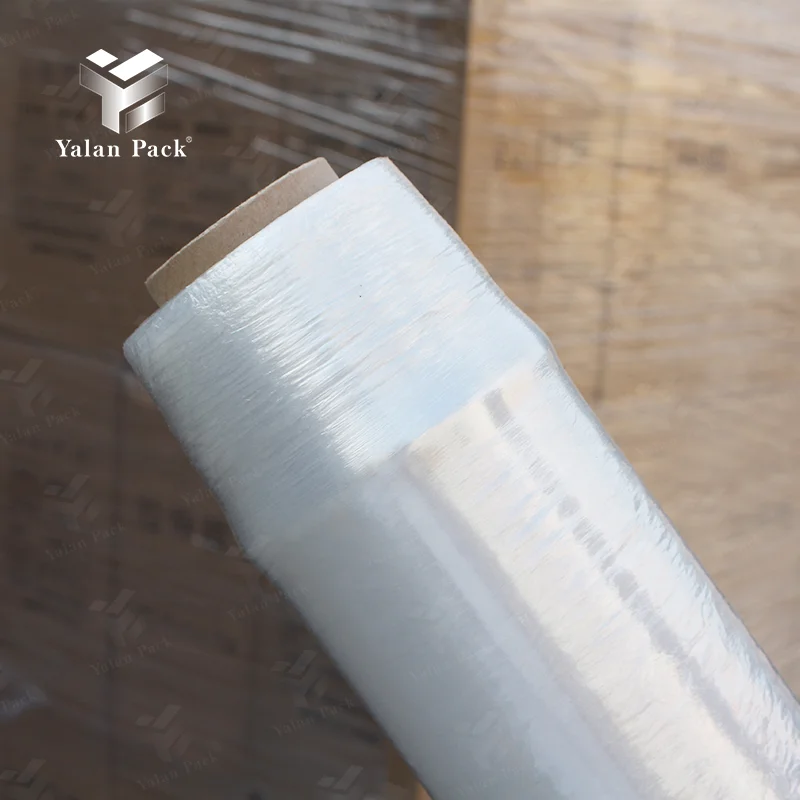 Pre Stretch Film Polypropylene Self Adhesive Lldpe Pe Package Carton Transparent Moisture Proof Soft Packaging Film Casting