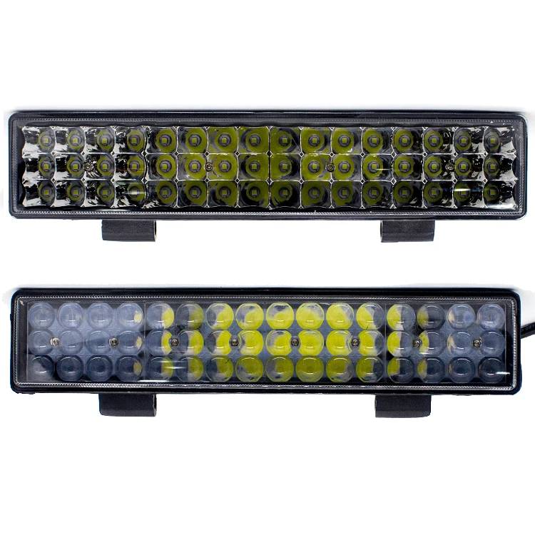12 дюймов DC12-80V 48 светодиодный свет бар тройным автомобильный рабочий для автомобиля трактор внедорожный 4WD 4x4 грузовик внедорожник ATV дальнего