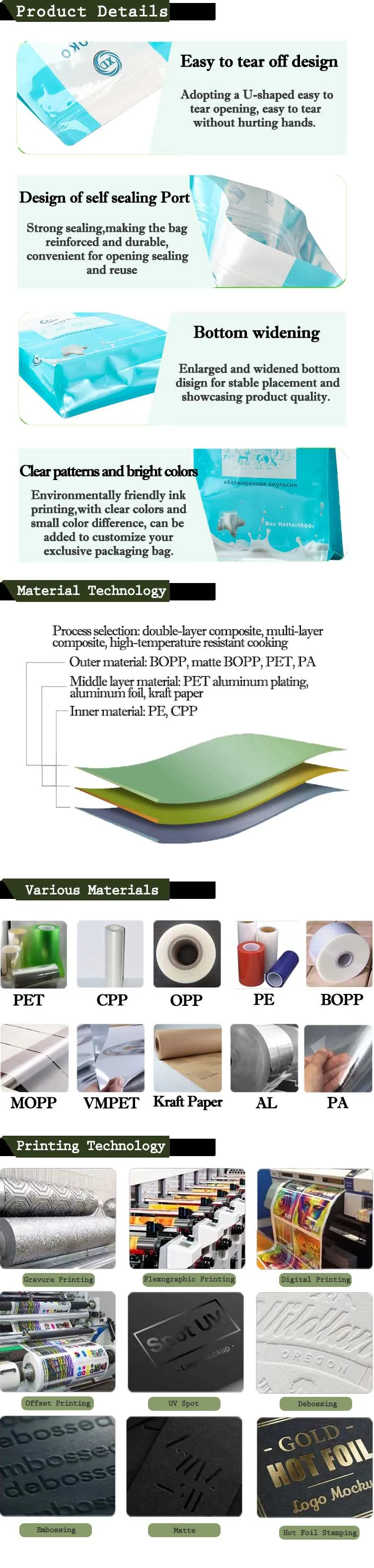 Custom Biodegradable Heat Sealed Food Grade Packaging Cookie Candy Vegan Protein Bar Mini Energy