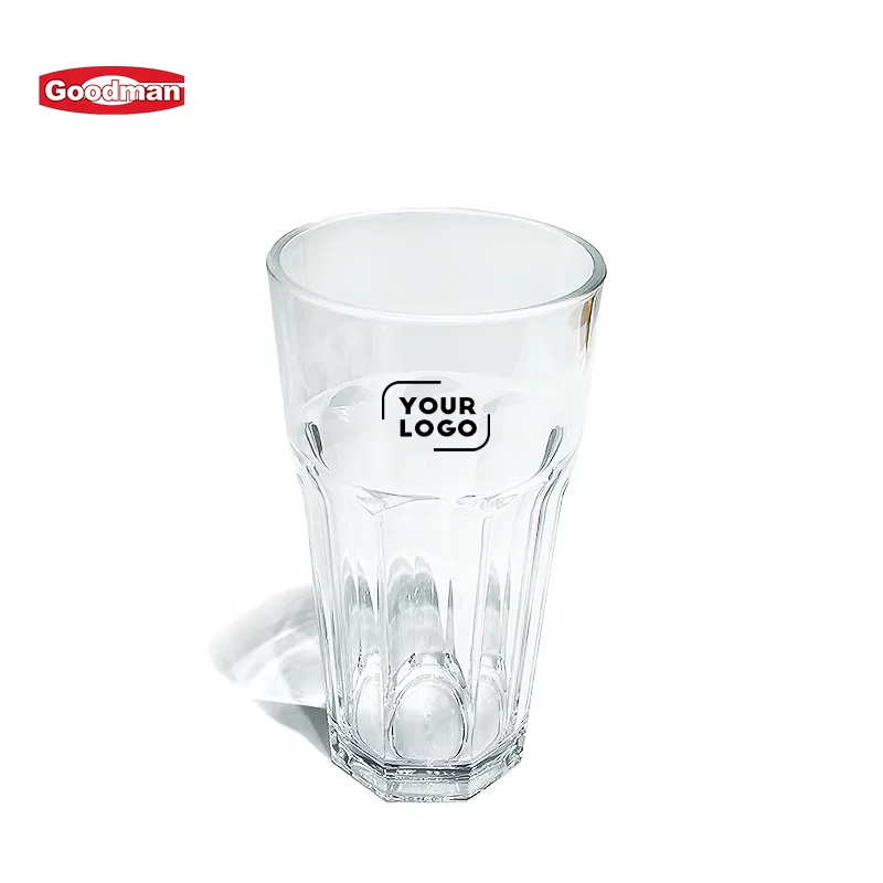 12 oz. Plastglasglas, polykarbonat, klar, DR3014CL