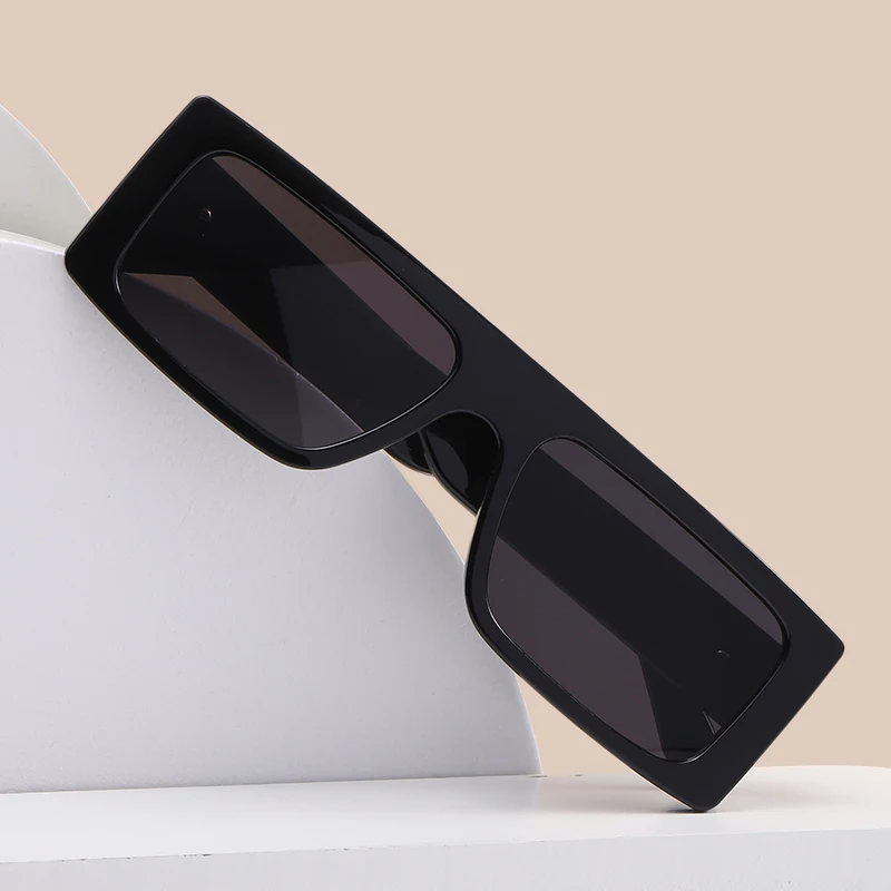 Fashion Vintage Retro Oversized Custom Cheap Square Big Frame Sunglasses for Women Men