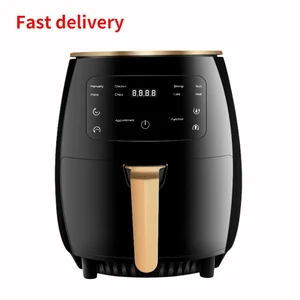 OEM Classic Electric Square PTFE Air Fryer LCD Display Oil-Free New Household Digital Control 3-Year Warranty Freidora De Horno