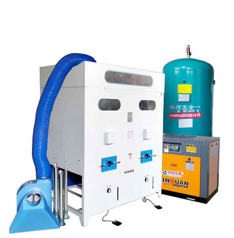 Промышленная машина для розлива хлопкового волокна подушек или плюшевых