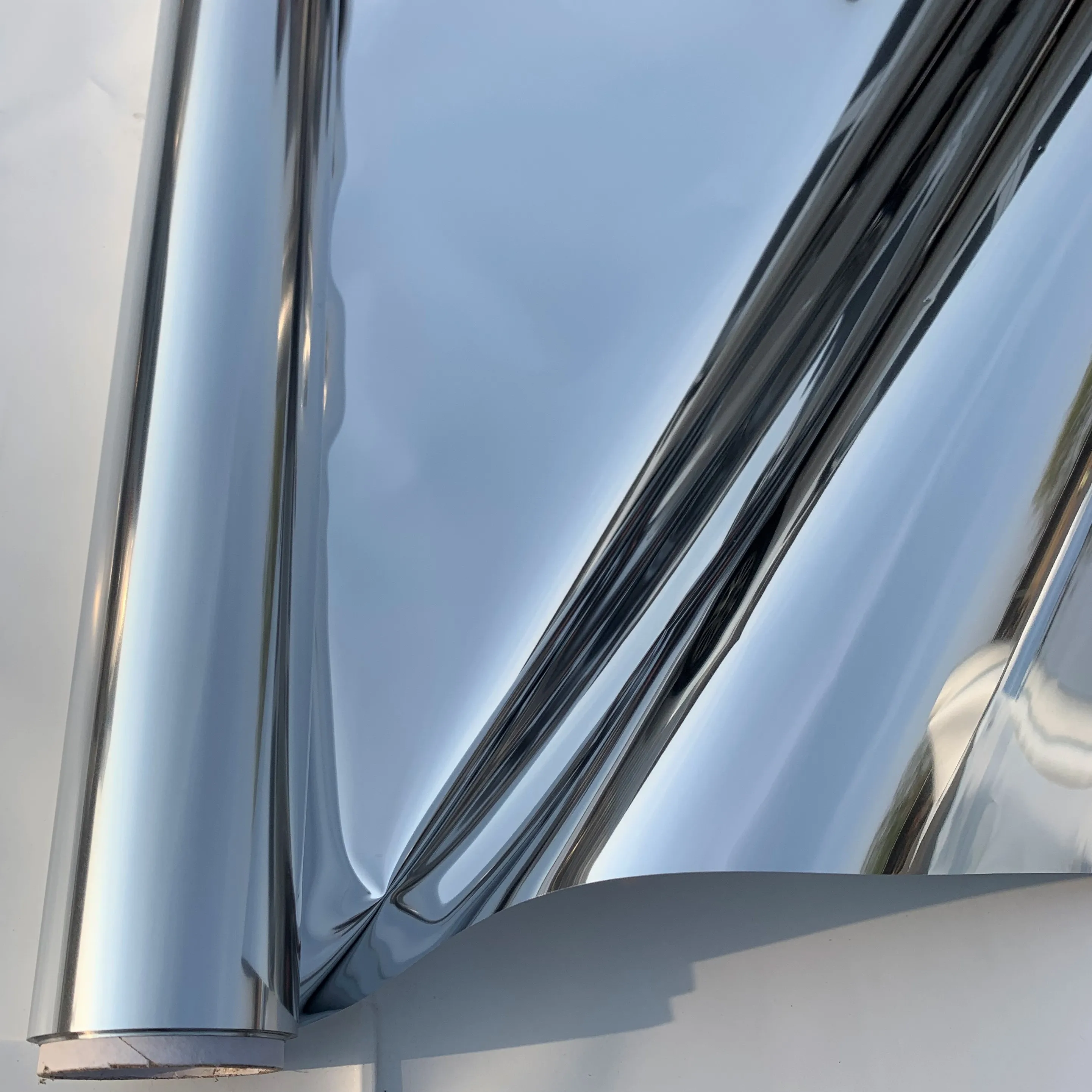 Spiegelreflektierende Lichtundurchlässige Aluminium-Metallisierte Mylar- Folie / Aluminisierte PET-Folie / Silber-Metallic-Folie zum Schneiden für Hydroponik| Alibaba.com