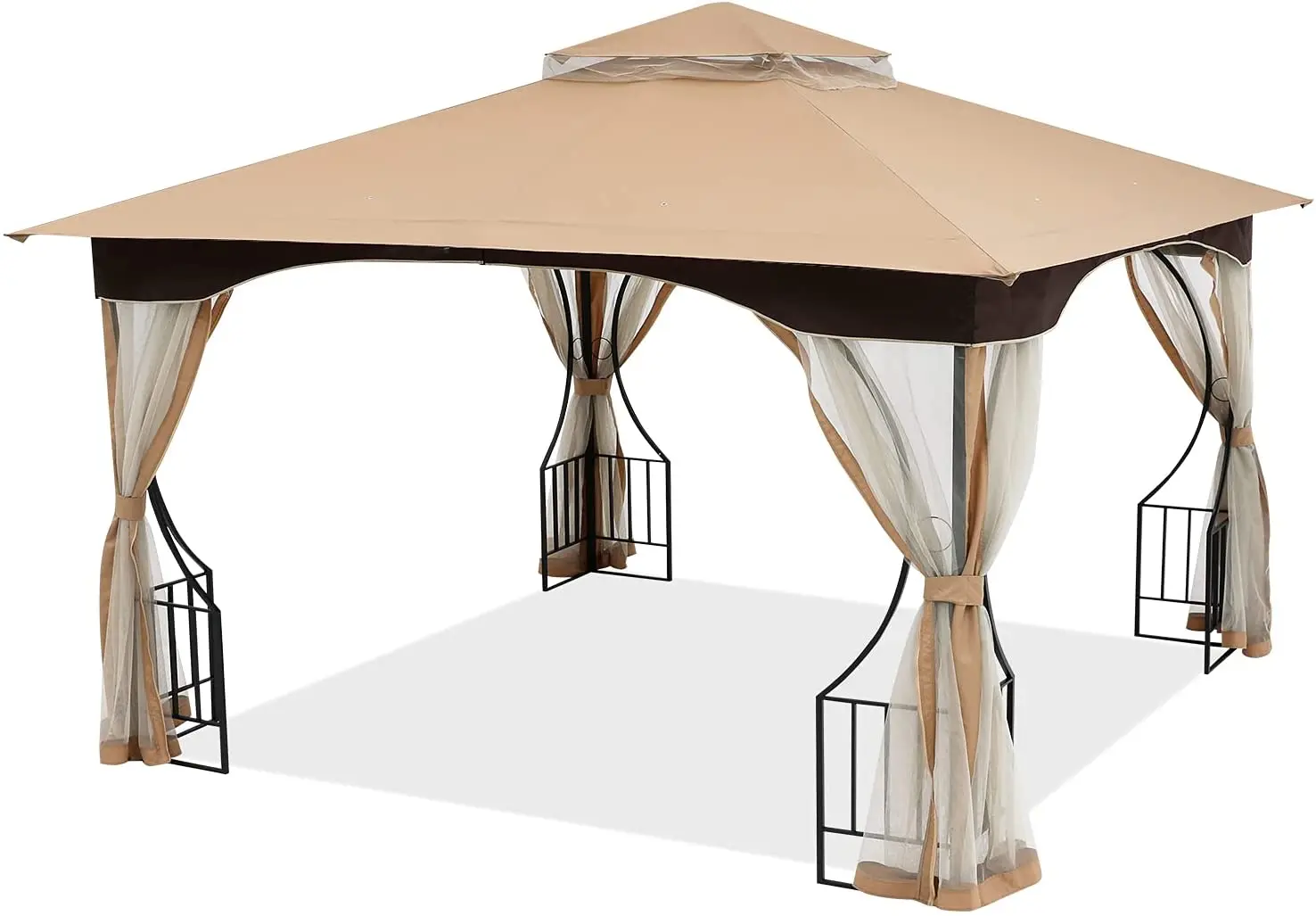 11x11ft New Style Waterproof With Double Roof And Arts Steel Design ...
