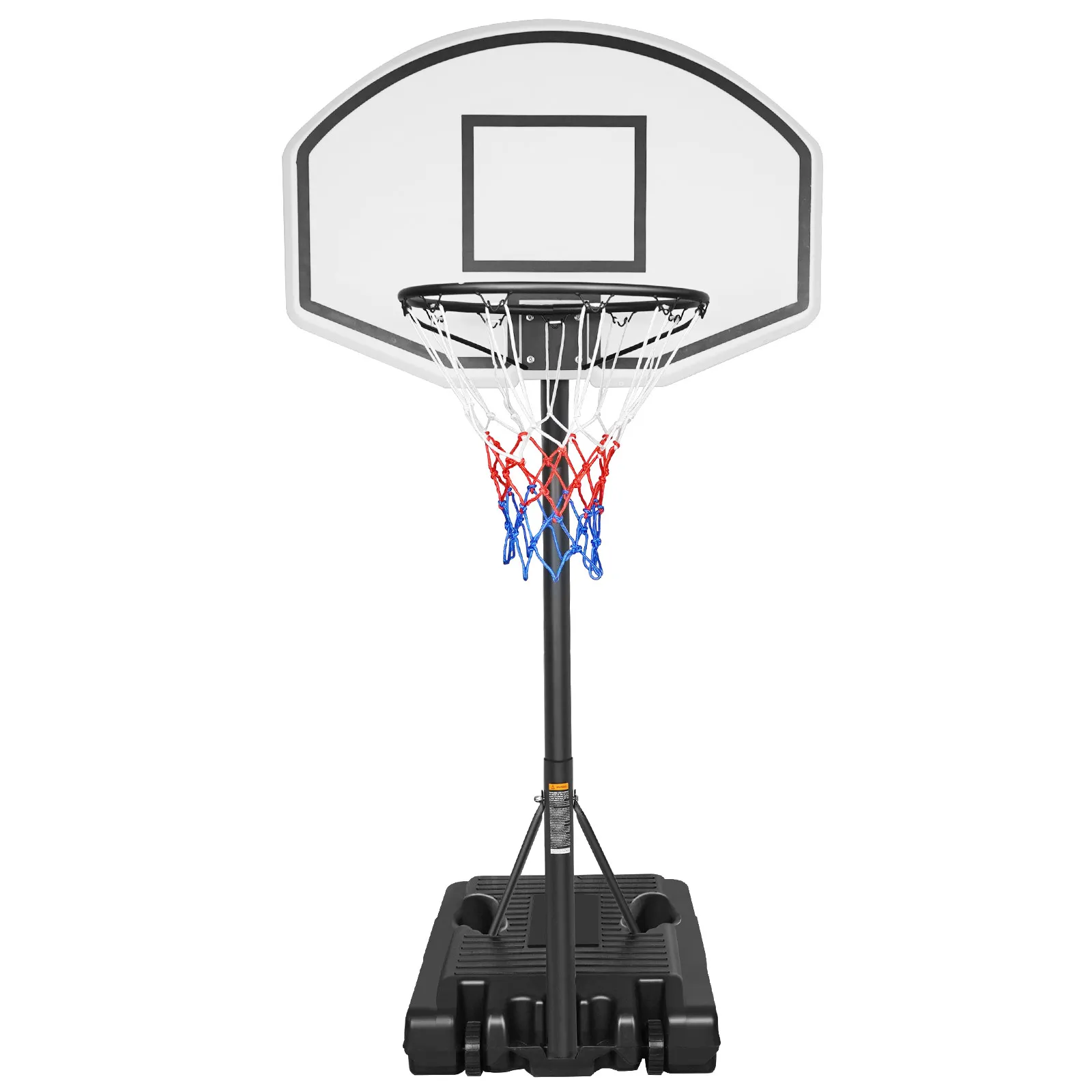 IUNNDS Poolside Basketball Game Set With Basketball Hoop, Pool Side Basketball for Swimming Pool