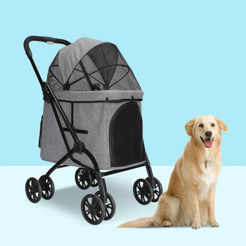 dog pushchair labrador