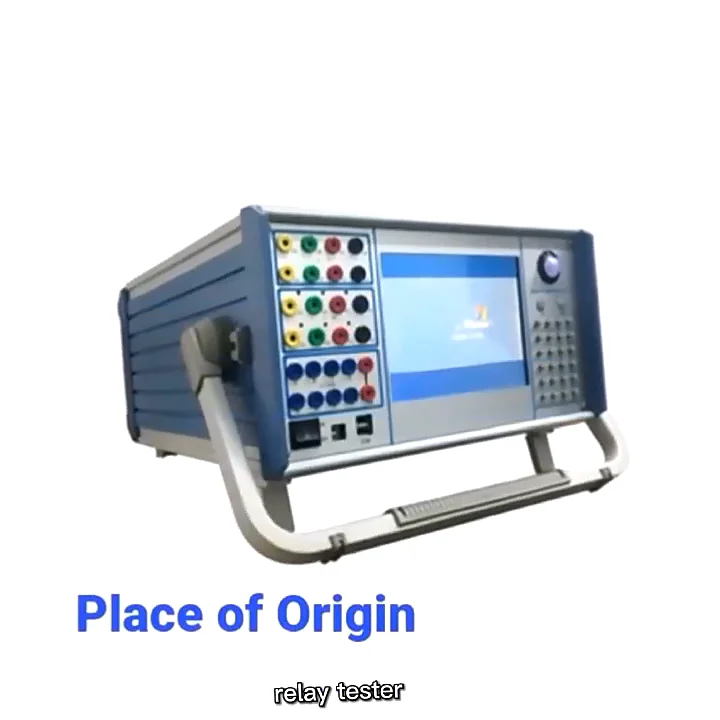 Xhjb634 Three Phase Universal Relay Test Set Secondary Injection Test