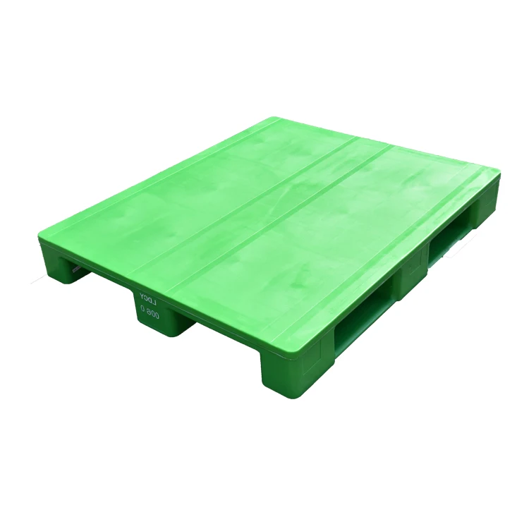 wholesale Heavy duty industrial 3 runners reusable closed deck food grade hygenic euro plastic pallet 1200 x 800 x 150mm