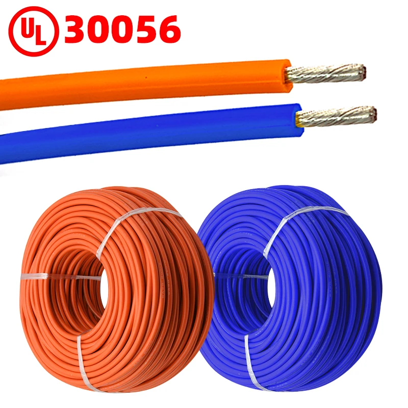 Custom UL 30056 Flexible Silicone 6 Awg Tinned Copper 9mm Electric Cables and Wire Electrical Cable for House Wiring