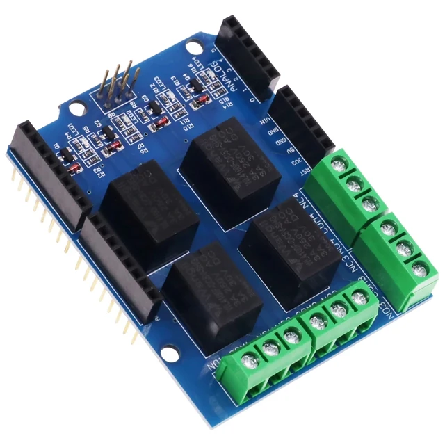 4 channel 5v relay shield module Four channel relay control board relay expansion board for arduino UNO R3 mega 2560
