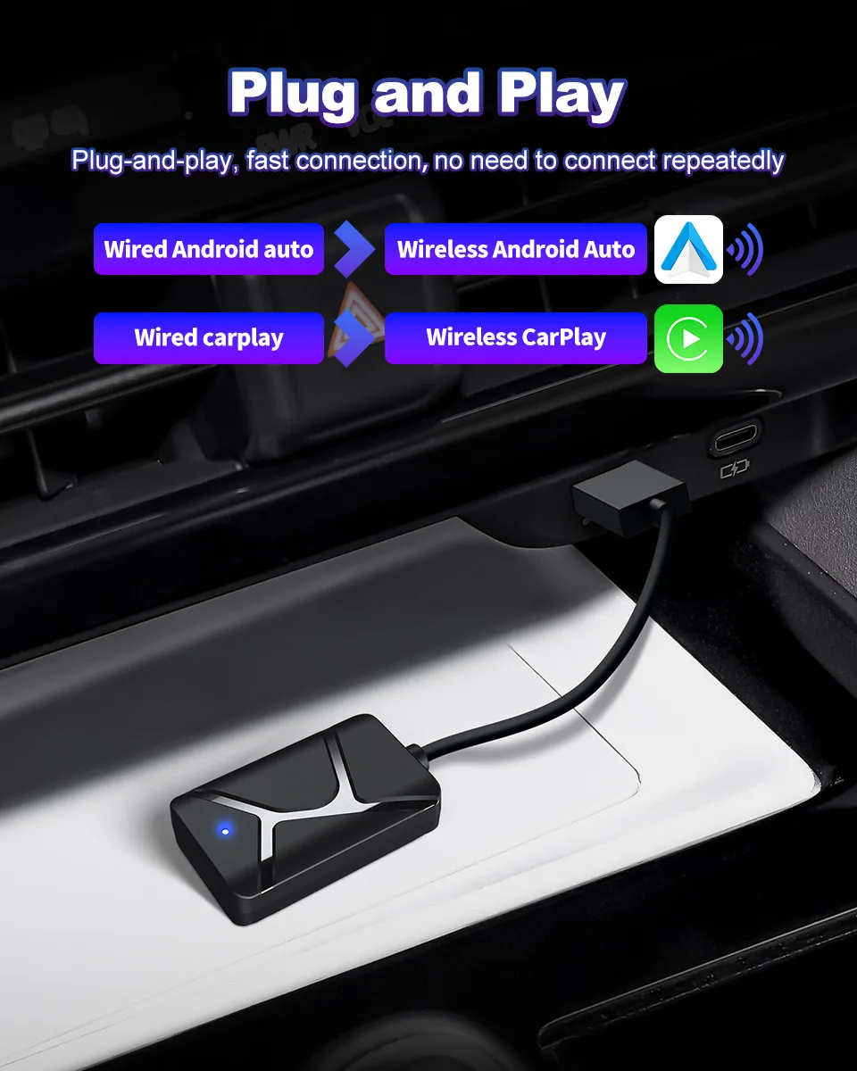 Iheylinkit Android 13 Carplay Streaming Box BW550M for BMW