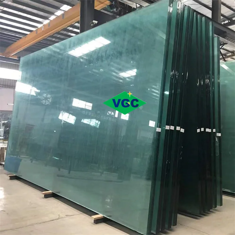 Custom Cut Laminated Glass Tint Laminated Glass 3mm 8mm 10mm With High