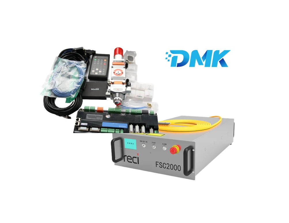 Low Value Laser Source RECI + Control System + Cutting Head Batter Use High Power BWT for Fiber Laser Cutting Machine 1500W Kits