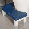 Taburete de baño azul (patas blancas)