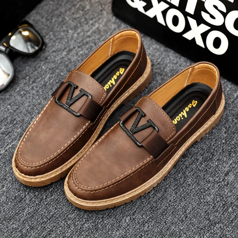 Heren Casual Schoenen Suède Echt Leer Heren Instappers Party Bruiloft Loafers Mocassins Heren Licht Comfortabel Rijden Flats – kopen tegen lage prijzen bij webwinkel