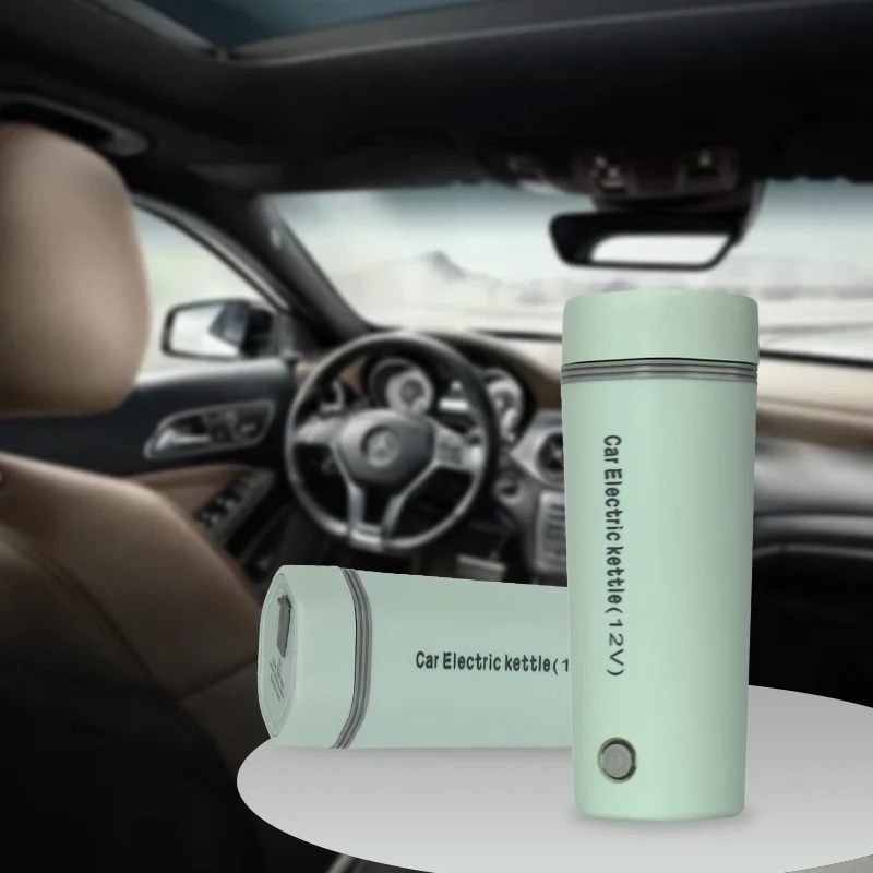 Portable Car Electric Kettle Stainless Boil Water 12v Traveling Kettle For Cars Electric Car