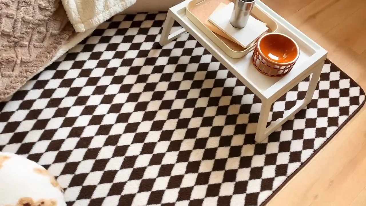 3d Rugs Optical Illusion Black White Checkeredboard Rug Buy 3d Rugs Optical Illusion Rug Black White Checkeredboard Rug Product On Alibaba Com