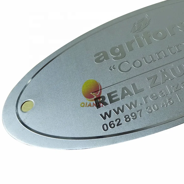 Именная табличка из нержавеющей стали 304 на заказ металлический значок с гравировкой именная логотипом ss