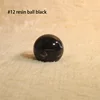 #12 resin ball black