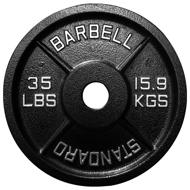 LDH заводская цена Пользовательский логотип коммерческое оборудование для спортзала фитнеса LB чугунная весовая пластина штанги металлические пластины весом 20