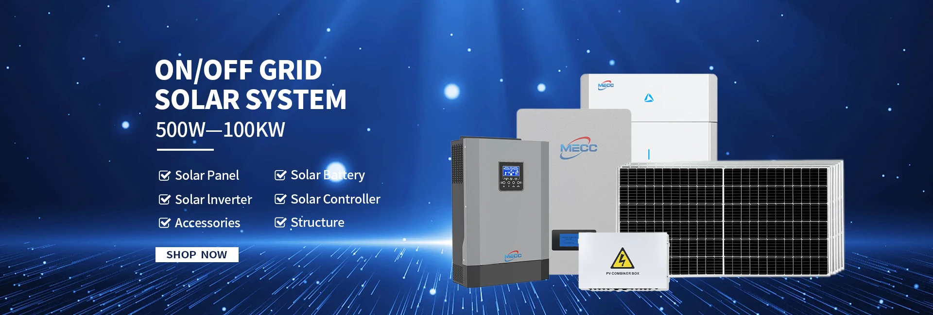 2024 Hot Sell Complete Set Solar Energy Power Storage System