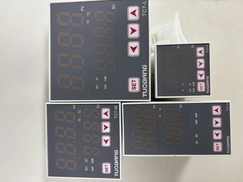 TC7 AC 220V Digital PID Thermostat Controller Multi-Input Relay SSR ABS Alarm LED Display Industrial Temperature Controller OEM