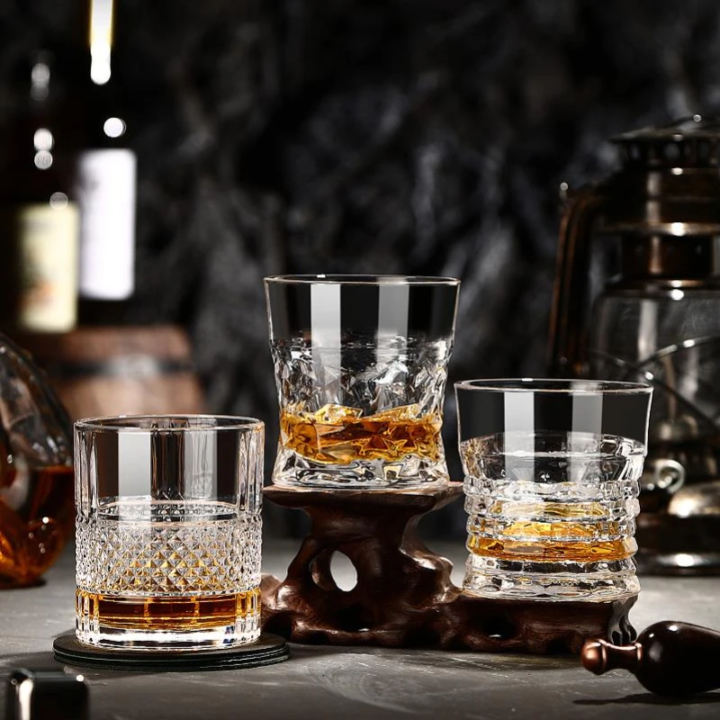 Buy Wholesale China Whisky Glasses Classical Vertical Pattern Whiskey Glass  Iced Coffee Glasses Latte Wine Glasses & Whisky Glasses at USD 1.32