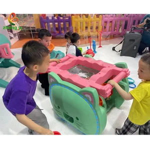 New Arrival Indoor Playground Equipment Large Sand Pool Toys for Kids and Cats PE and PP Material for School Play Area