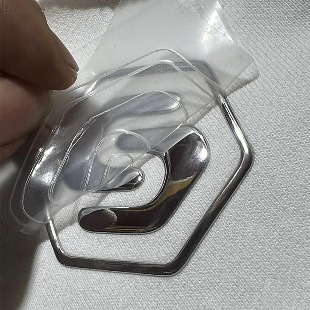 High Frequency Embossed Garment TPU Silicone Letter Logo Label Custom 3D Printed TPU Patches Heat Transfer TPU Logo for Clothes