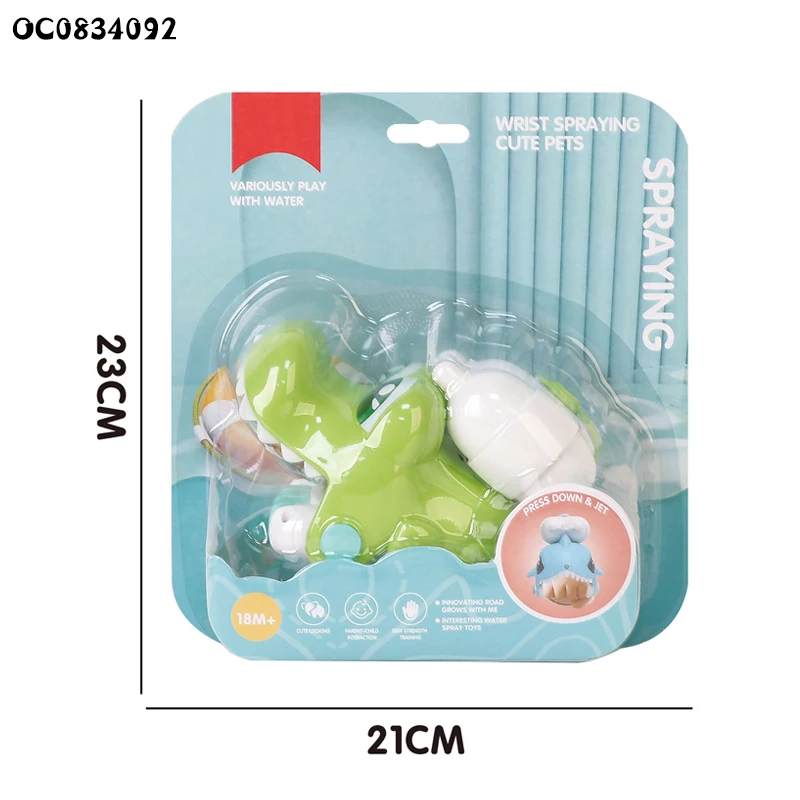 Summer Sensory Tpe Soft Spray Cute Bath Crocodile Wrist Water Jet Gun Toy Buy Wrist Water Gun