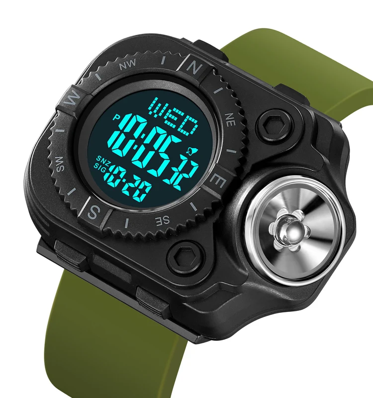 Shop Skmei 2187 Digital Watch with LED Flashlight Durable Stylish