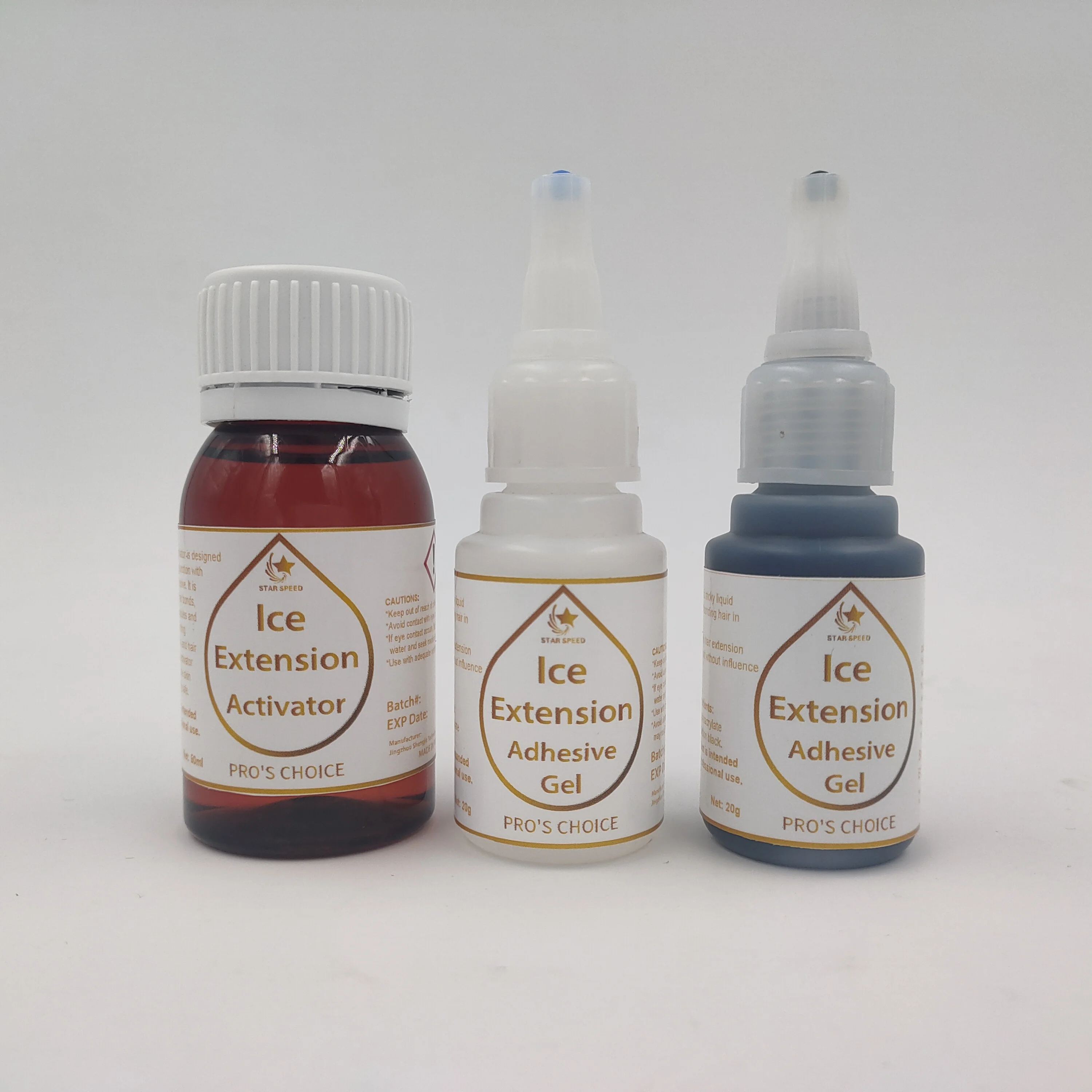 Hot Sale Cold Building Ice Hair Extension Activator Black Clear Ice